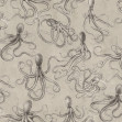 Octopus, Beige, Rebel Walls