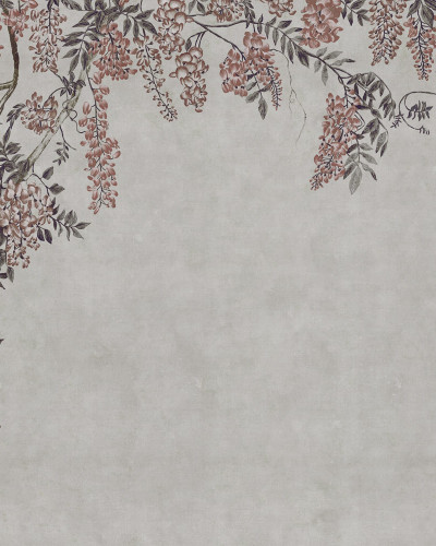 Wisteria Garden, Gray, Rebel Walls