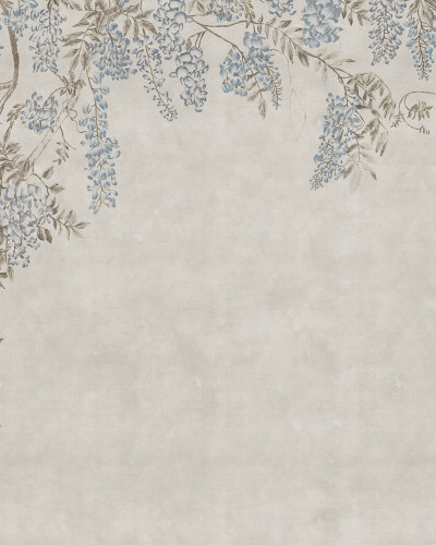 Wisteria Garden, Light Blue, Rebel Walls
