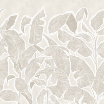 Tropical Breeze, Beige, Rebel Walls
