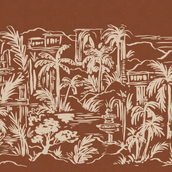 Palm Oasis, Rust, Rebel Walls