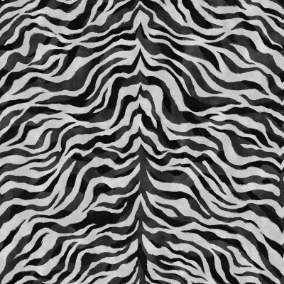 Tapet abstract alb-negru în living modern