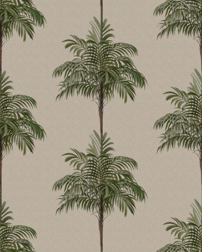 Palm Stripes, Vintage, Rebel Walls