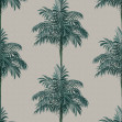Palm Stripes, Blue, Rebel Walls