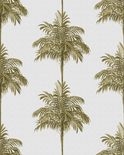 Palm Stripes, Gold, Rebel Walls