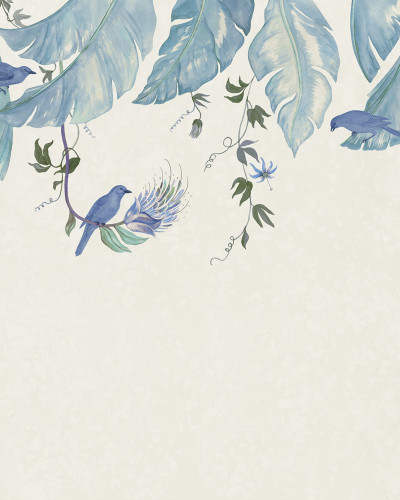 Birds in the Trees, Blue, Rebel Walls