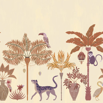 Savanna Chic, Beige, Rebel Walls