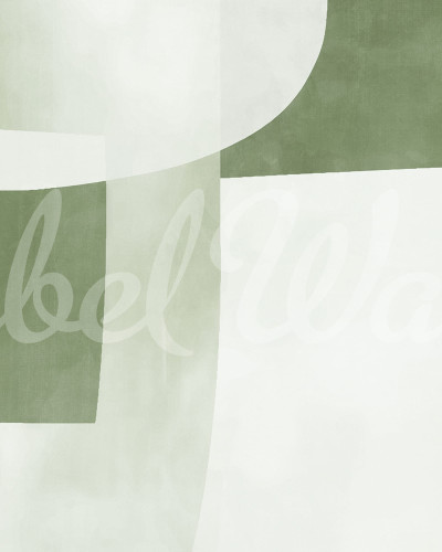 Soft Contours, Green, Rebel Walls