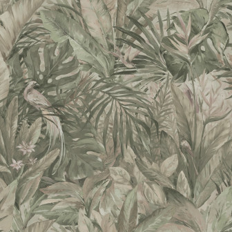 Birds in the Jungle, Light Green, Rebel Walls