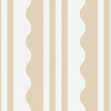 Wavy Stripe, Beige, Rebel Walls