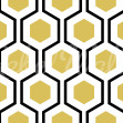Bold Hexagon, Yellow, Rebel Walls