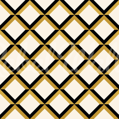 Tapet geometric crem cu model tip grilaj