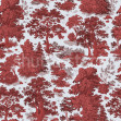 Woodland Toile, Red, Rebel Walls