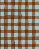 Gingham, Brown, Rebel Walls