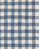 Gingham, Blue, Rebel Walls