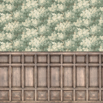 Vintage Foliage, Panels, Rebel Walls