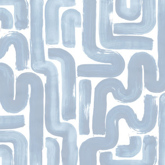 Drape Brush, Blue, Rebel Walls