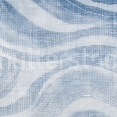 Ocean Lines, Blue, Rebel Walls