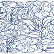 Ink Flowers, Blue, Rebel Walls