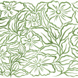 Ink Flowers, Green, Rebel Walls