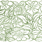 Ink Flowers, Green, Rebel Walls