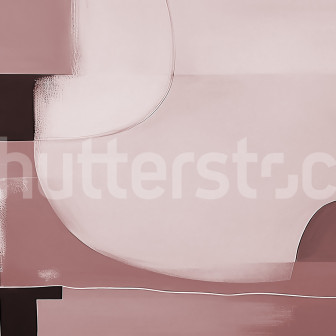 Abstract Shapes, Burgundy, Rebel Walls