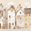 Cute Village, Autumn, Rebel Walls