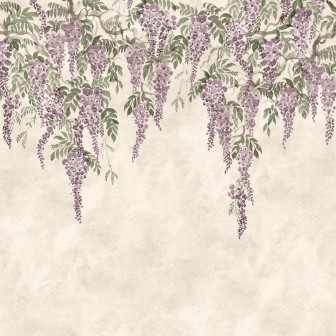 Whispers Wisteria, Purple, Rebel Walls