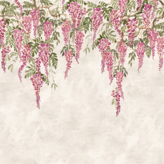 Whispers Wisteria, Pink, Rebel Walls