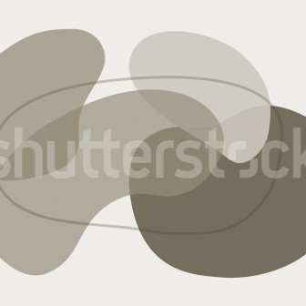 Tapet bej cu design abstract într-un dormitor elegant