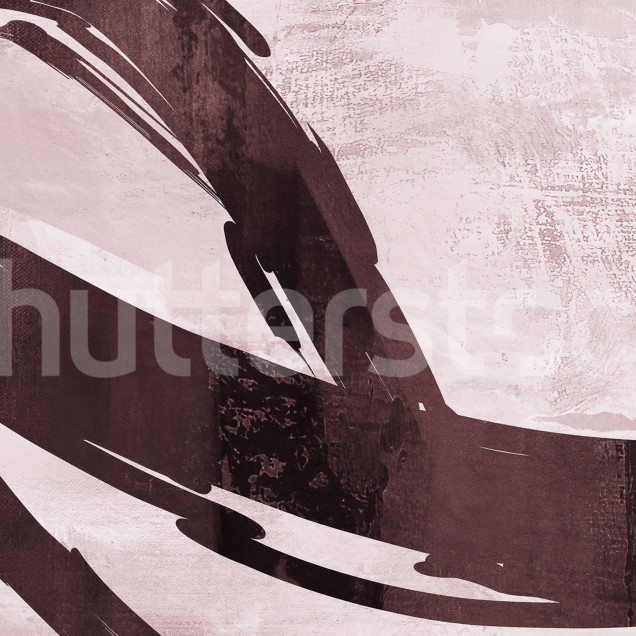 Tapet decorativ cu design abstract in nuante burgunde