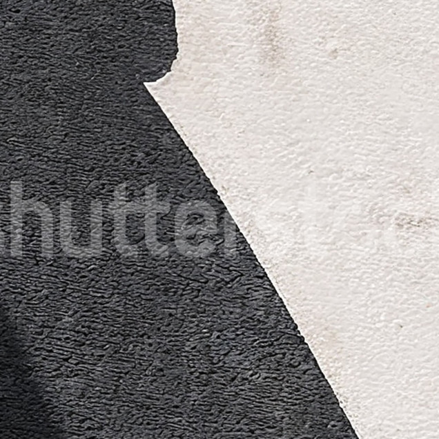Tapet abstract gri în sufragerie