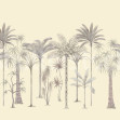 Playful Palms, Yellow, Rebel Walls