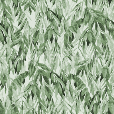 Hanging Branches, Solid Green, Rebel Walls