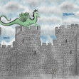 Dragon Castle, Blue, Rebel Walls