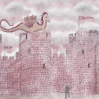 Dragon Castle, Pink, Rebel Walls