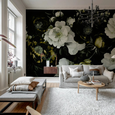 Bouquet of Roses, Yellow, Rebel Walls