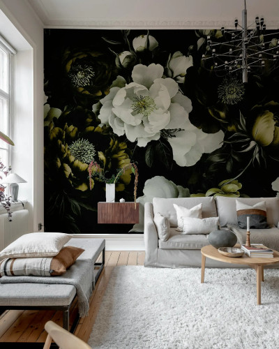 Bouquet of Roses, Yellow, Rebel Walls