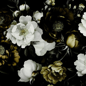 Bouquet of Roses, Yellow, Rebel Walls