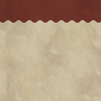 Wave Border, Brown, Rebel Walls