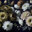 Bouquet in Bloom, Yellow, Rebel Walls