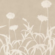 Floral Silhouette, Beige, Rebel Walls