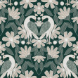 Dreamy Birds, Green, Rebel Walls
