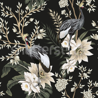 Graceful Cranes, Dark, Rebel Walls