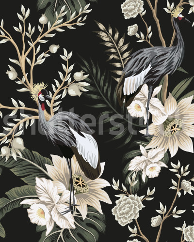 Graceful Cranes, Dark, Rebel Walls
