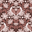 Dreamy Birds, Burgundy, Rebel Walls