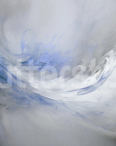 Aqua Flow, Blue, Rebel Walls