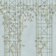 Chinoiserie Trellis, Light Blue, Rebel Walls
