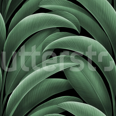 Grand Leaves, Green, Rebel Walls