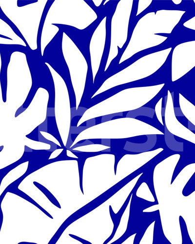 Floral Expression, Indigo, Rebel Walls